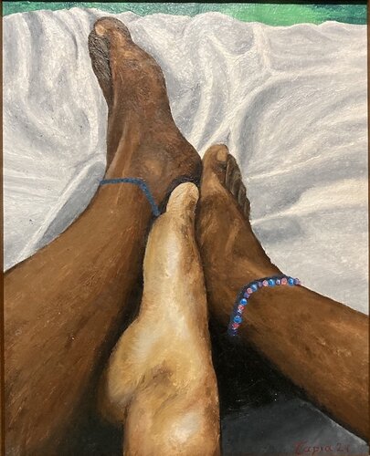 Lovers von Jorge Humberto Tapia Perez, Malerei kaufen auf Singulart