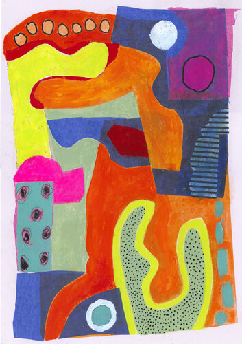 abstract 25-10-13 di Gary Birch, Stampa in vendita su Singulart