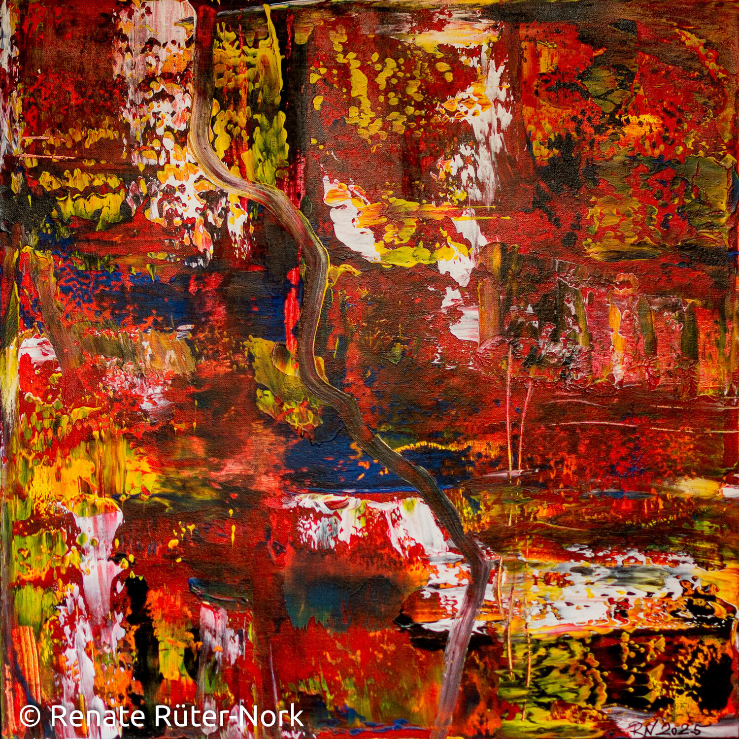 O.T. Renate Rüter-Nork Original painting for sale