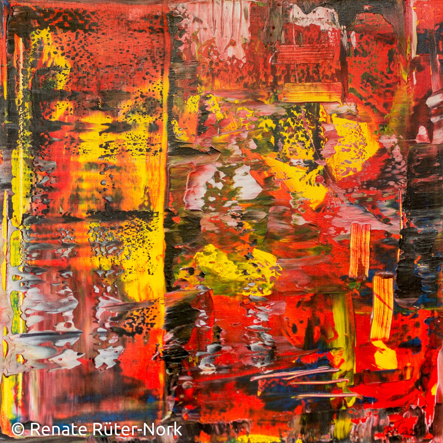 O.T. Renate Rüter-Nork Original painting for sale