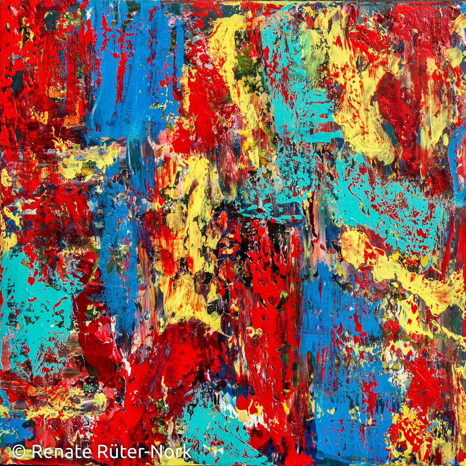 O.T. Renate Rüter-Nork Original painting for sale