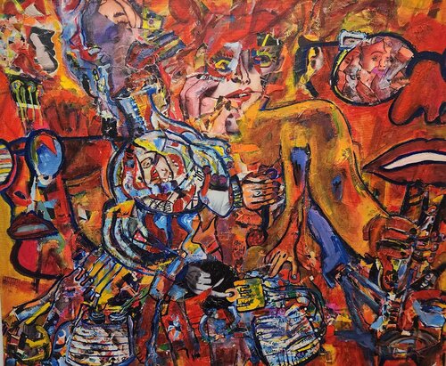 Digital Pulse by Uwe Georg Kloos, Painting for Sale on Singulart