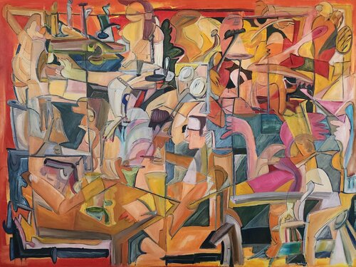 Liebe tut weh par Uwe Georg Kloos, Peinture en vente sur Singulart