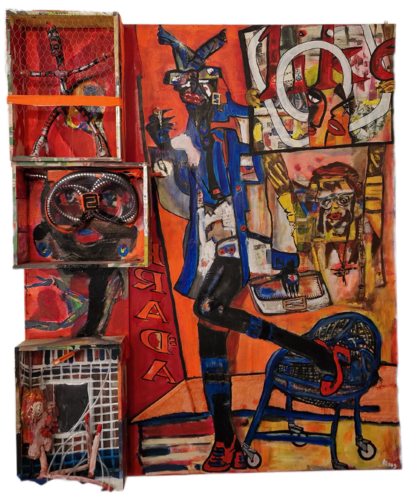 Like Me  - Fetish von Uwe Georg Kloos, Malerei kaufen auf Singulart