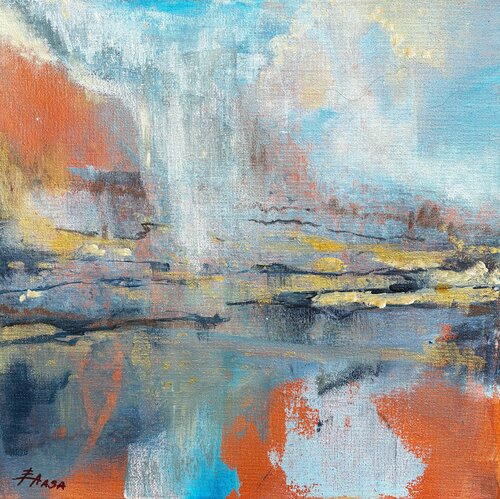 Reflections I par Erika Aasa, Peinture en vente sur Singulart