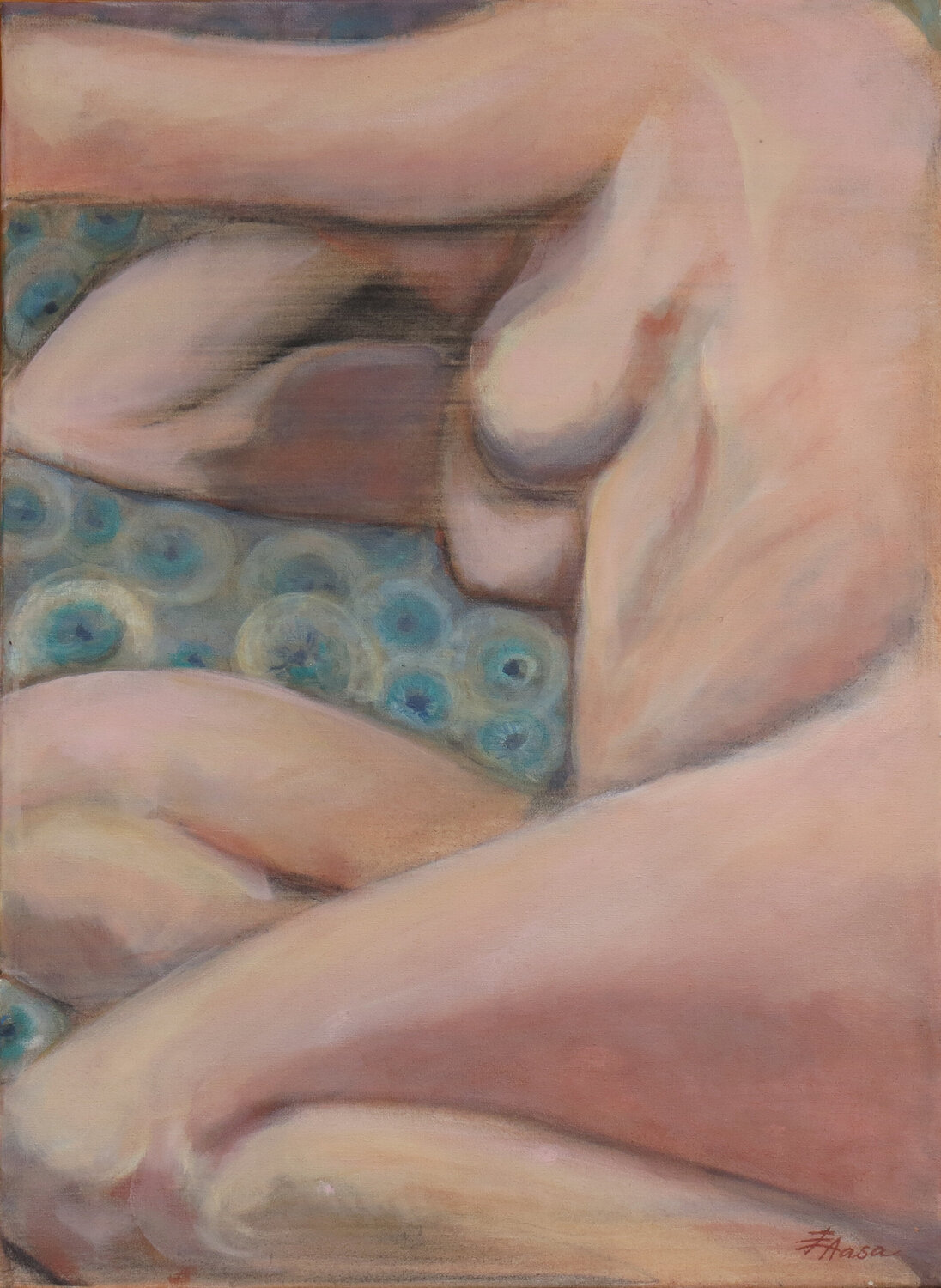 Dissolution I Erika Aasa Original painting for sale