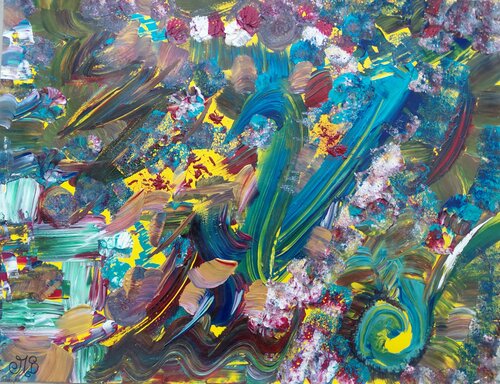 Signe caché by Marguerite MADO, Painting for Sale on Singulart