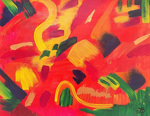 Mexico inspiration de Marguerite MADO, Pintura a la venta en Singulart
