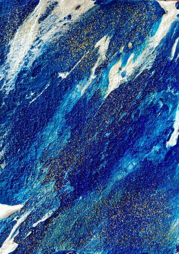 Magic runoff by Marguerite MADO, Work on Paper for Sale on Singulart