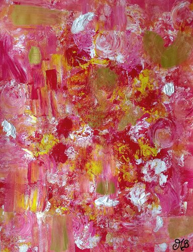 Floralies Roses di Marguerite MADO, Opera su carta in vendita su Singulart
