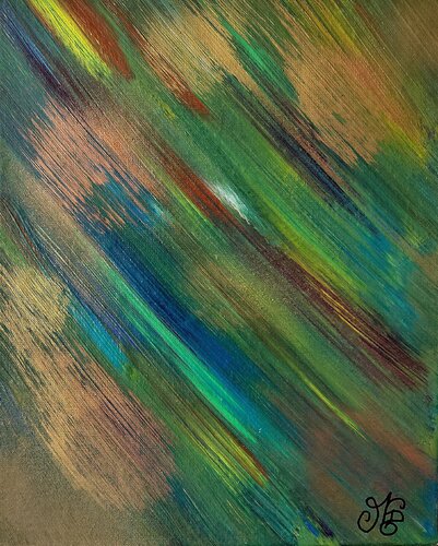 Ballet de couleurs by Marguerite MADO, Painting for Sale on Singulart