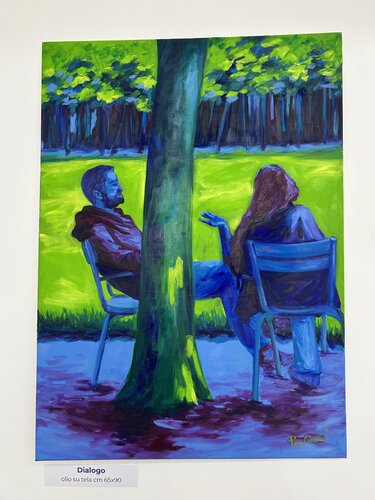 Dialogo by Paola Panero, Painting for Sale on Singulart