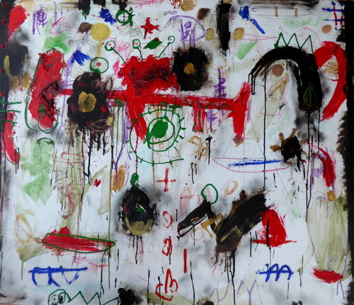 Beyond Beautiness V 130 x 150 cm 2026 von Reinhard Stammer, Malerei kaufen auf Singulart