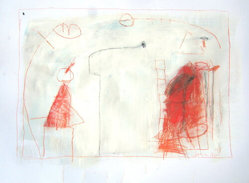 Going home par Reinhard Stammer, Œuvre sur papier en vente sur Singulart