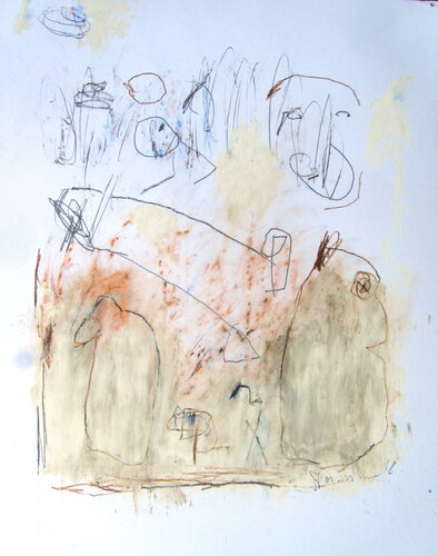 A day of unfulfilled desires and longings di Reinhard Stammer, Opera su carta in vendita su Singulart