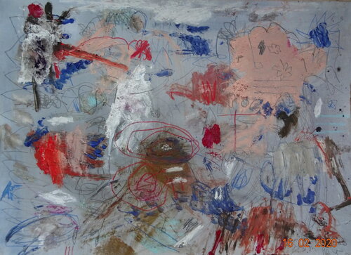 Drifting through the universe by Reinhard Stammer, Work on Paper for Sale on Singulart