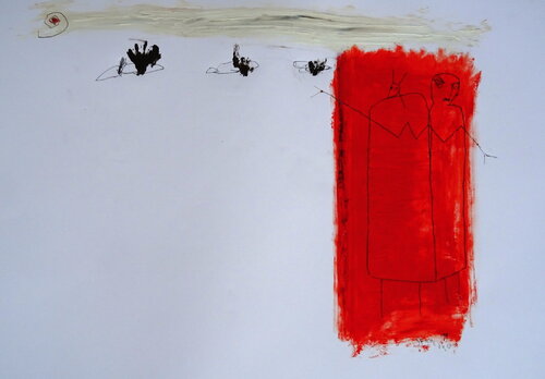 The escape par Reinhard Stammer, Œuvre sur papier en vente sur Singulart