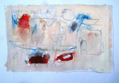 Only a dream by Reinhard Stammer, Work on Paper for Sale on Singulart