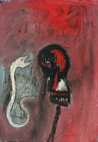 Another ominous encounter de Reinhard Stammer, Pintura a la venta en Singulart