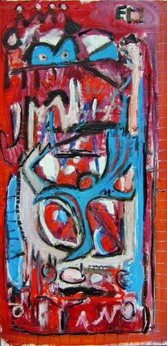 Bluebird by Reinhard Stammer, Painting for Sale on Singulart