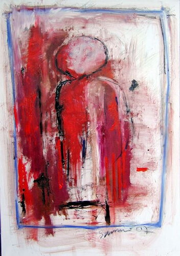Man in the Shadow II von Reinhard Stammer, Malerei kaufen auf Singulart