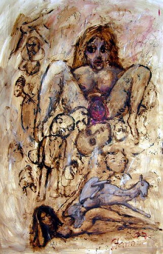 The sleeping beauty by Reinhard Stammer, Painting for Sale on Singulart