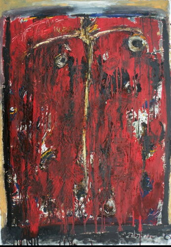 I.N.R.I. van Reinhard Stammer, Schilderij te koop op Singulart
