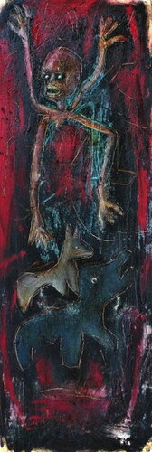 Attack of the Dogs van Reinhard Stammer, Schilderij te koop op Singulart