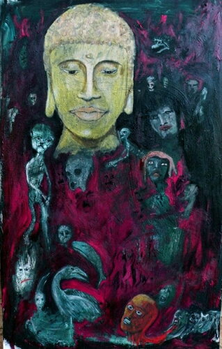 nirvanasamsara by Reinhard Stammer, Painting for Sale on Singulart