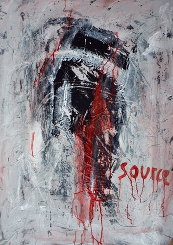 The art of nothing V The source by Reinhard Stammer, Painting for Sale on Singulart