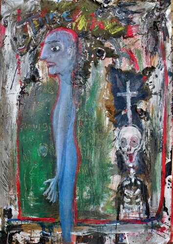 Time is running out van Reinhard Stammer, Schilderij te koop op Singulart