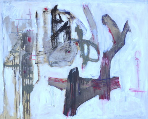 In the sign of Capricorn van Reinhard Stammer, Schilderij te koop op Singulart