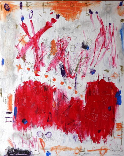 Golgatha (chaotic version) par Reinhard Stammer, Peinture en vente sur Singulart