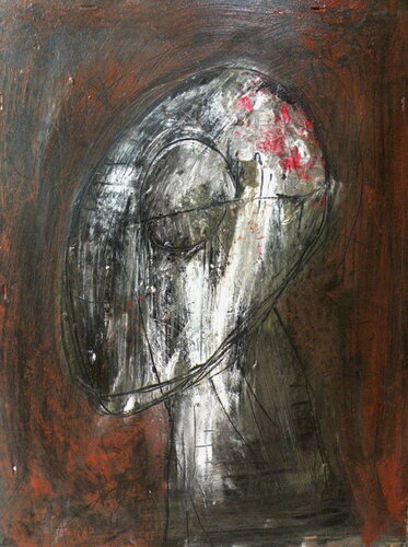 Thinking about..... de Reinhard Stammer, Pintura a la venta en Singulart