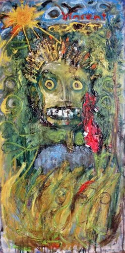 Vincent 120 x 60 cm 2010 de Reinhard Stammer, Pintura a la venta en Singulart