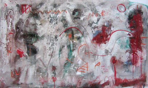 Freaky 75 x 125 cm 2014 by Reinhard Stammer, Painting for Sale on Singulart
