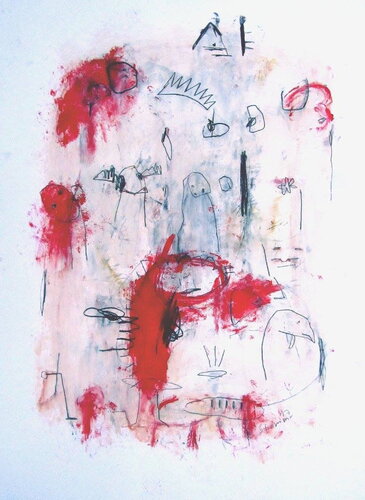 He returns par Reinhard Stammer, Œuvre sur papier en vente sur Singulart