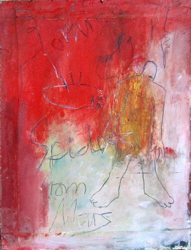 Spiders from Mars by Reinhard Stammer, 紙の作品 for Sale on Singulart