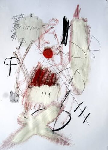 Enjoy  60 x 50 cm on paper  2017 by Reinhard Stammer, Work on Paper for Sale on Singulart