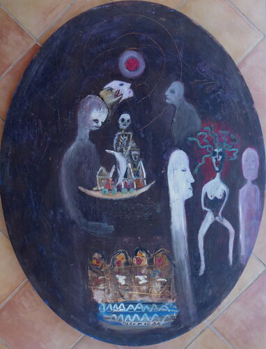 The Journey of Odysseus by Reinhard Stammer, Painting for Sale on Singulart