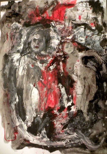Love affairs by Reinhard Stammer, Work on Paper for Sale on Singulart