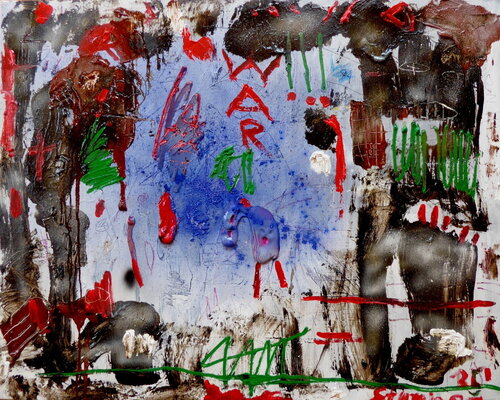 DECLARATION OF WAR by Reinhard Stammer, 絵画 for Sale on Singulart