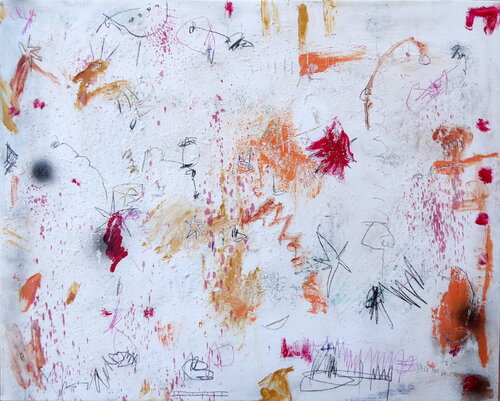 All kinds of flying things by Reinhard Stammer, 絵画 for Sale on Singulart