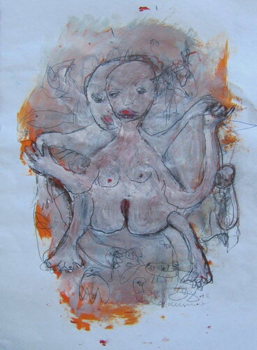 Naked van Reinhard Stammer, Werk op papier te koop op Singulart