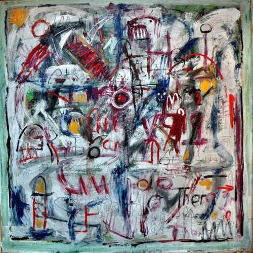 There we go.... par Reinhard Stammer, Peinture en vente sur Singulart