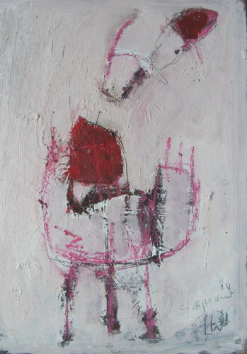Strange par Reinhard Stammer, Peinture en vente sur Singulart