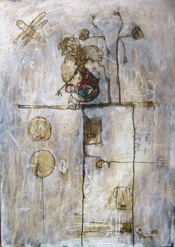 On the top par Reinhard Stammer, Peinture en vente sur Singulart