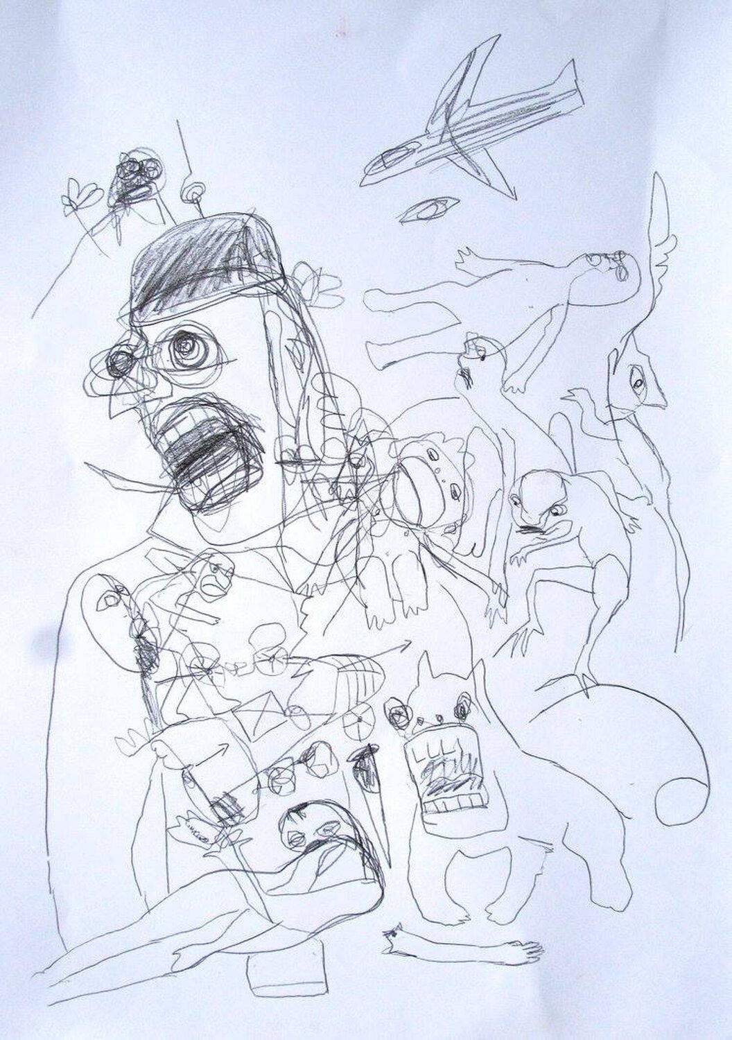 Destruction Reinhard Stammer Opera su carta in vendita
