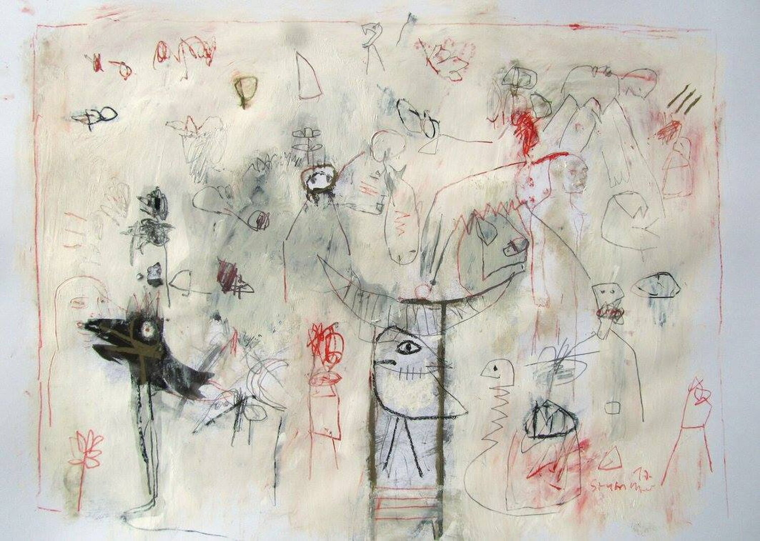 Another true story Reinhard Stammer Opera su carta in vendita