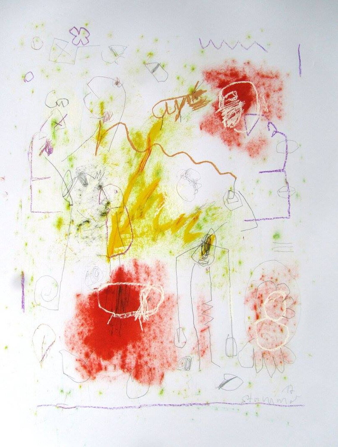 The parrot Reinhard Stammer Œuvre sur papier à vendre